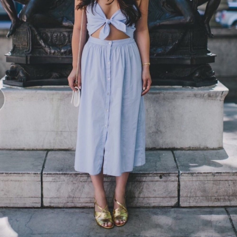 Zara keyhole dress